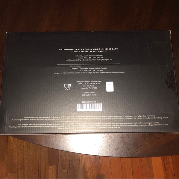 DONATED TO CHARITY NIB Cutting board Uncommon James - Picture 4 of 4